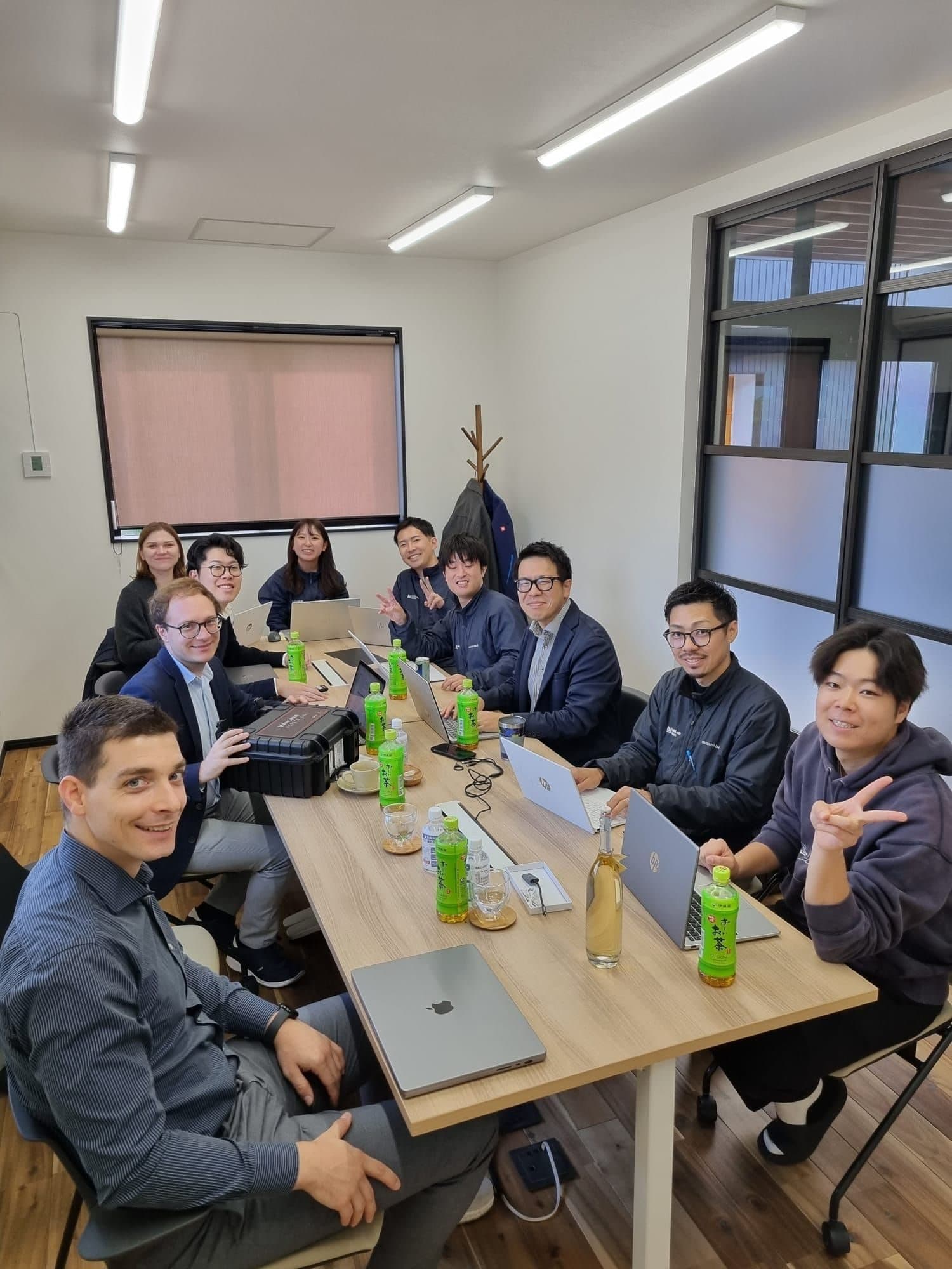 Training session with the Senseven partner in Japan