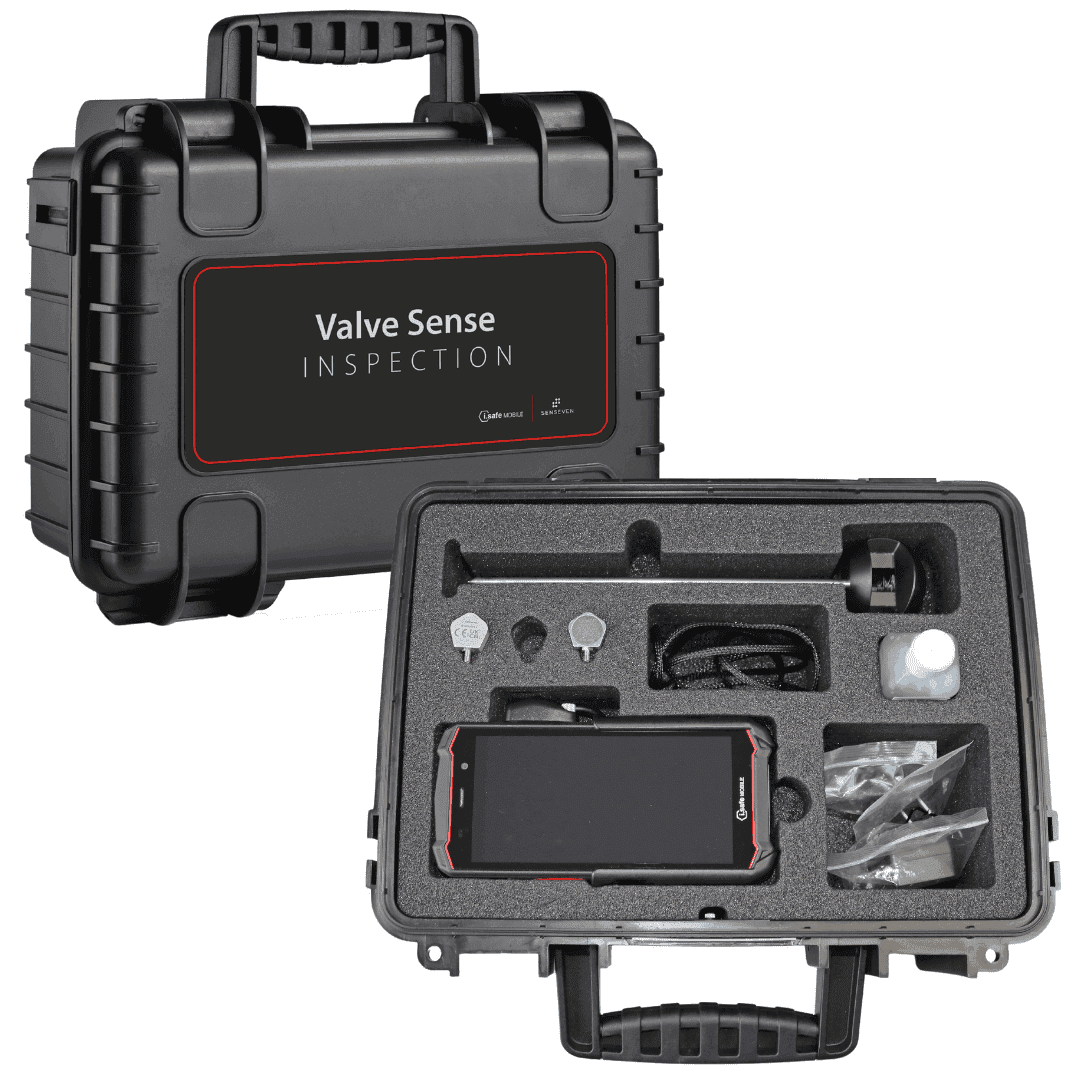 Valve Sense Ex product case with full scope of delivery
