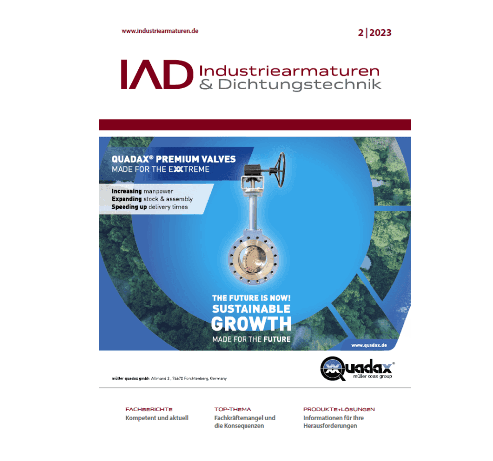 Industriearmaturen Magazin Cover