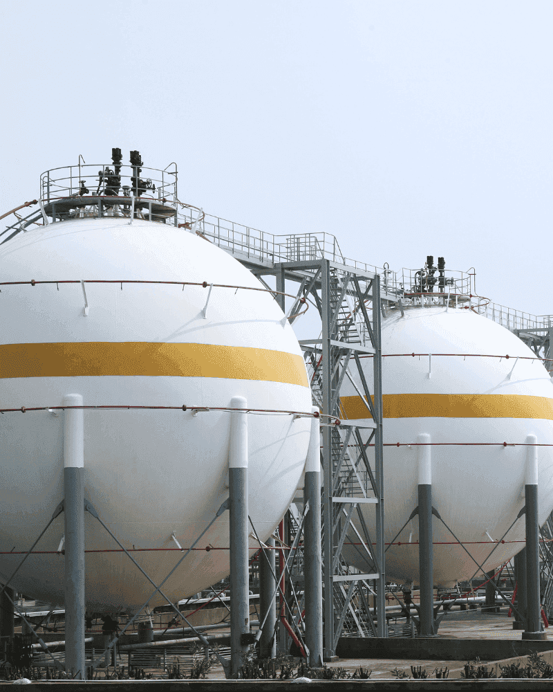 Gas storage facility