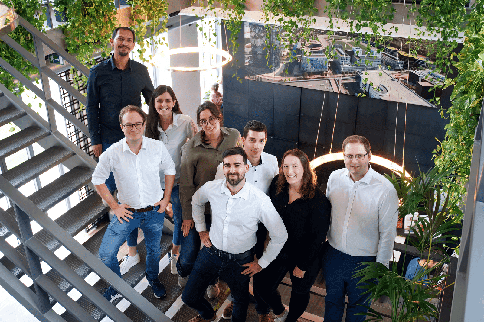 Das Senseven-Team im Büro