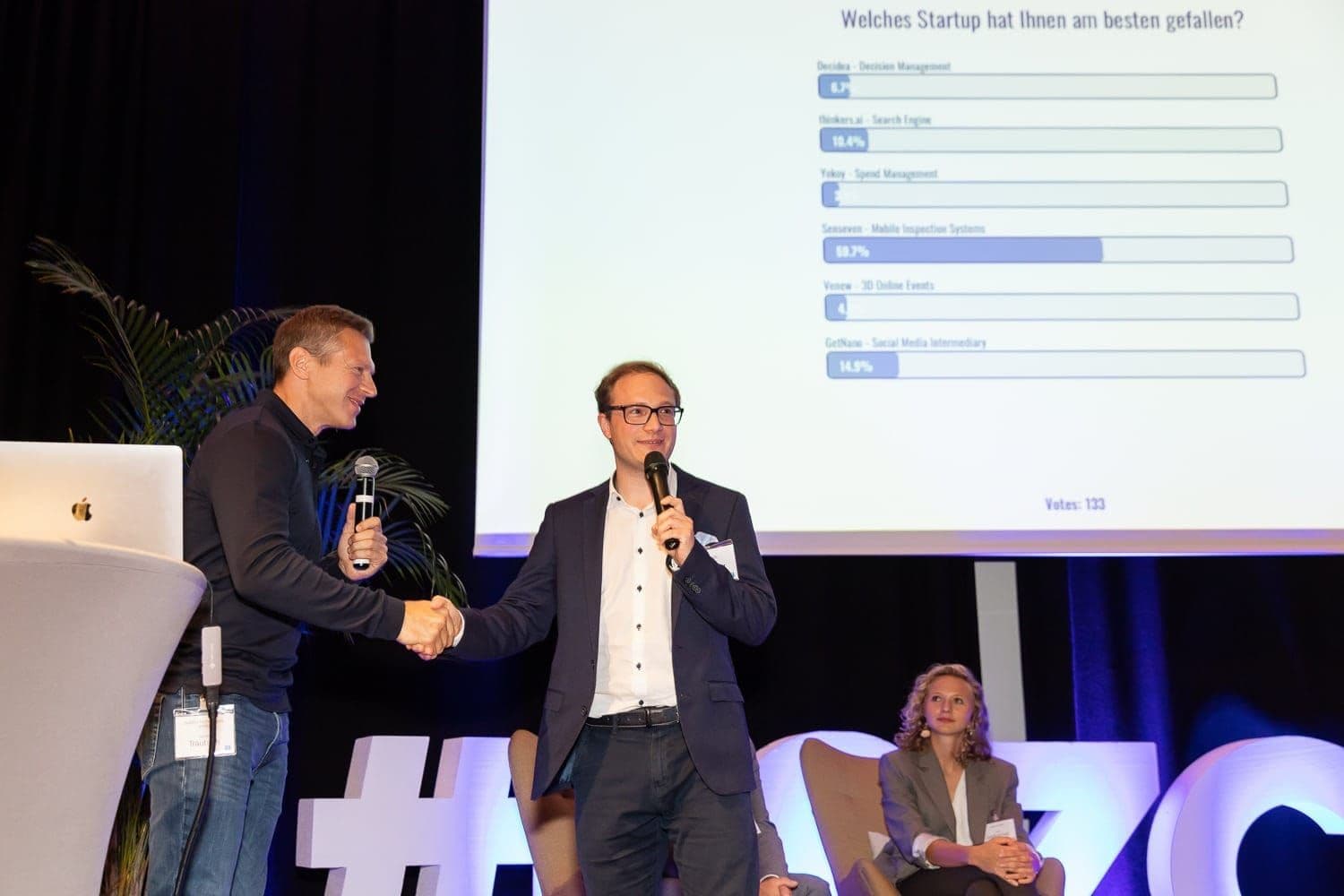 Senseven team at the CIO Congress