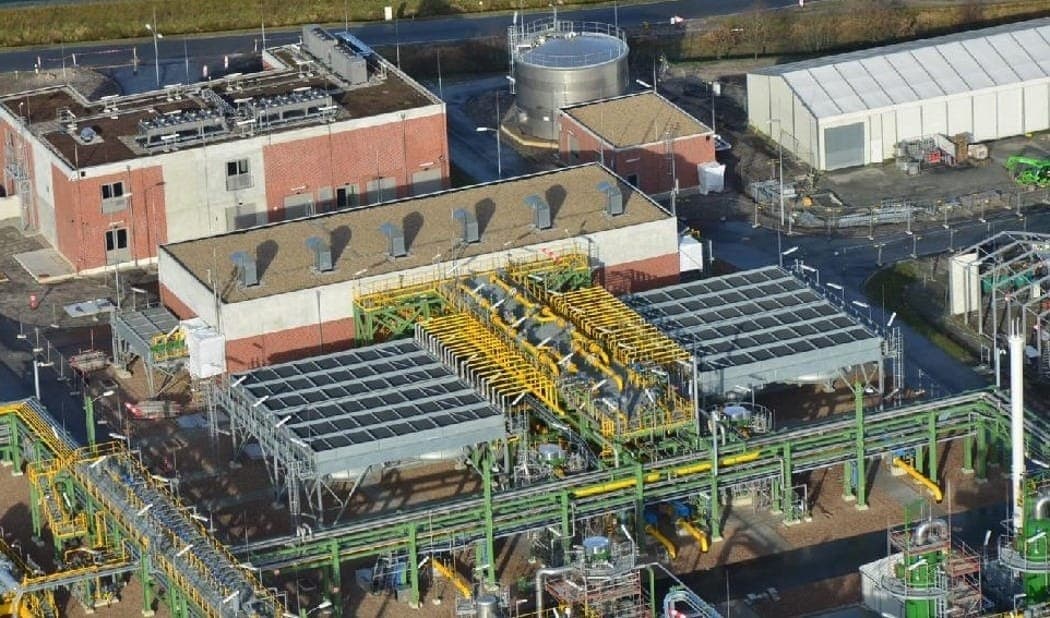 Underground gas storage facility