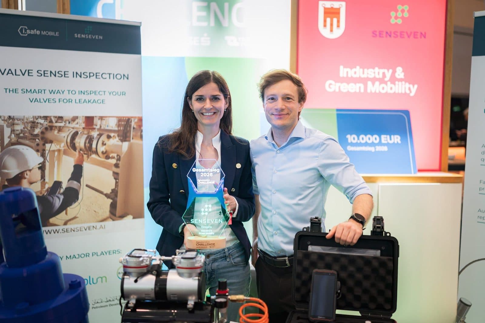 Senseven Team bei einer Veranstaltung